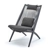 Outdoor Deck Chair in rope - Bahza