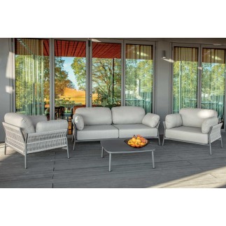 Set Salotto da Giardino in Corda - Easy