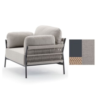 Outdoor Set Living Room in Rope - Easy | Grattoni