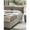 Double Storage Bed in fabric - Andromeda