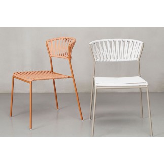 Stackable Outdoor Chair in Rope - Lisa Club | Scab