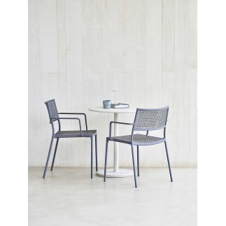 Garden Stackable Chair in aluminium - Less | Cane-line