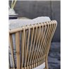 Garden Stackable Chair in Rattan - Ocean