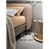 Letto Matrimoniale con Testiera di Design - Set Lift