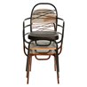 Stackable padded chair - Caipiroska