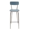 Stool in iron and wood - Olivia