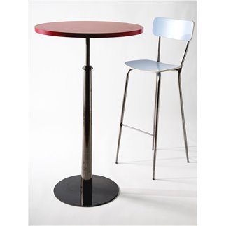 Stool in iron and wood - Olivia