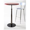 Stool in iron and wood - Olivia