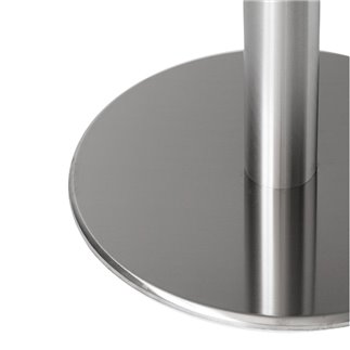 Table base with rounded column H.110 cm - Slim