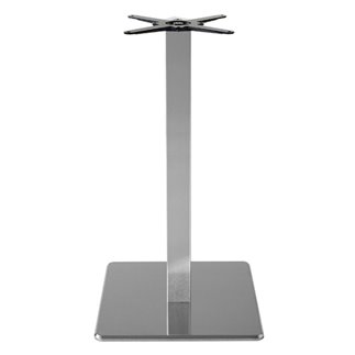 Table base with square column H.110 cm - Slim | Vela Arredamenti