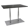 Slogi table base with 2 columns H.73 cm