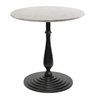 Table base with rounded plate H.72 cm - Bagra Lib