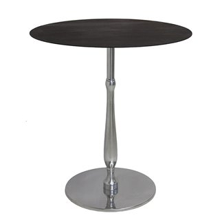 Round steel table base H.73 cm - Eclisse | ISA Project