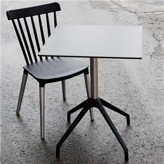 One table base in aluminium H.73 cm - One