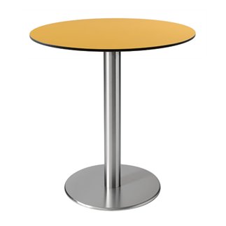 Table base rounded column H.73 cm - Slim | Vela Arredamenti