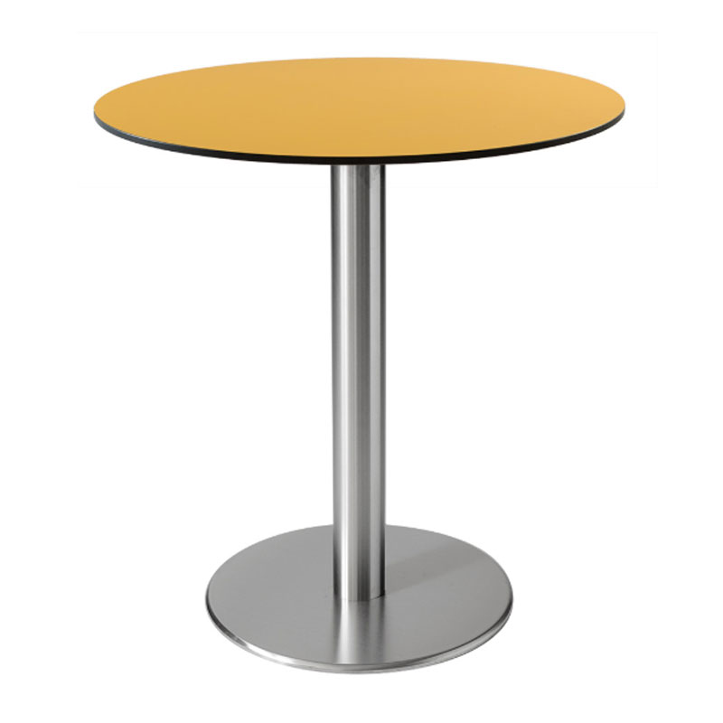 Table base rounded column H.73 cm - Slim | Vela Arredamenti