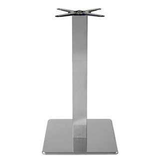 Table base with square column H.73 cm - Slim | Vela Arredamenti