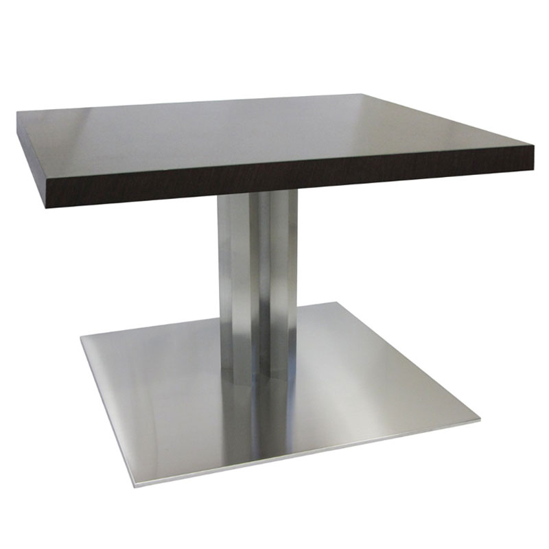 Table base 4 square pipes H.73 cm - Slim | Vela Arredamenti