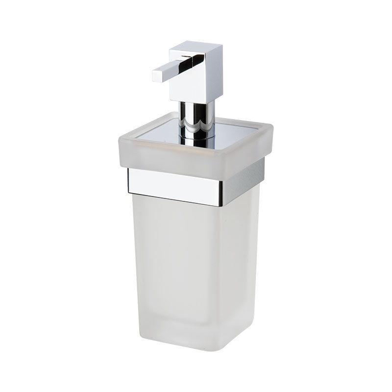 Standing Glass Soap Dispenser - Gea | Linea G