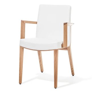 Padded Wood Chair - Moritz