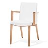 Padded Wood Armchair - Moritz