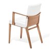 Padded Wood Armchair - Moritz