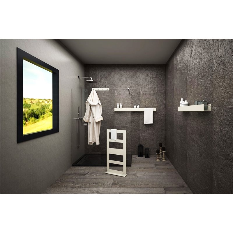 Piantana Porta Asciugamani Da Terra In Acciaio Inox 304 Poseidon Di Me - 3