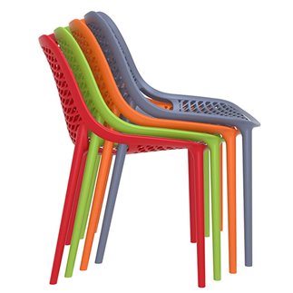 Stackable Coloured Chair - Air | Contral