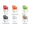 Outdoor Stackable Coloured Armchair - Sky