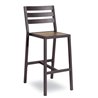 Bar stool with Backrest - Oslo Big