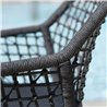 Outdoor Stackable armchair in Rope - Giselle Net