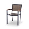 Stackable chair with arms - Tiziana