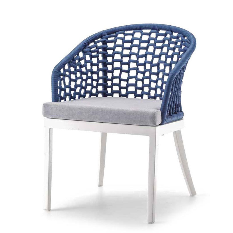 Outdoor Armchair in Rope - Kos | Grattoni