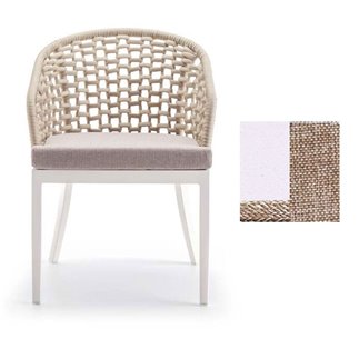 Outdoor Armchair in Rope - Kos | Grattoni