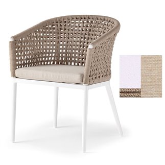 Armchair in Rope for Outdoor - Cuba | Grattoni