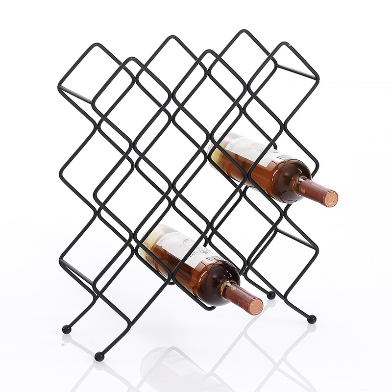 Steel Bottle Rack - Diagonal | Tomasucci