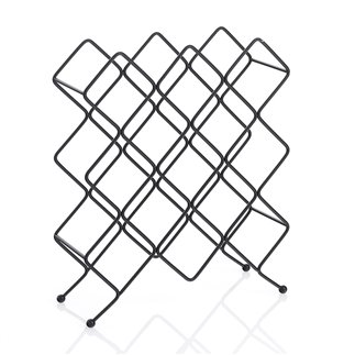 Steel Bottle Rack - Diagonal | Tomasucci