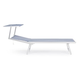 Sun Lounger Aluminum Structure - Cross