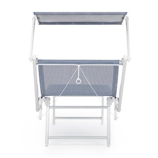 Sun Lounger aluminum structure - Miami | Bizzotto