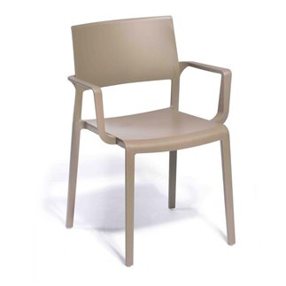 Stackable Chair Recycled Plastic - Lilibet | Gaber