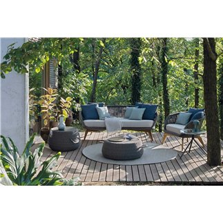 Outdoor Coffee Table in Rope - Ludo | Atmosphera