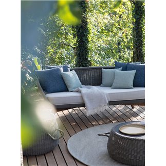 Outdoor Wooden Sofa in Rope - Ludo | Atmosphera