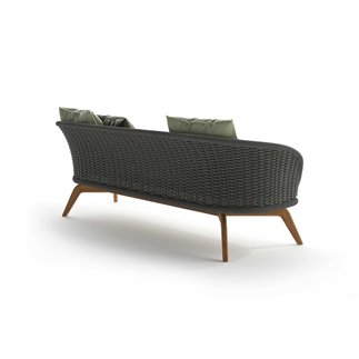 Outdoor Wooden Sofa in Rope - Ludo | Atmosphera