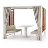 Gazebo di Design con Panche - Alcova Dining