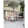 copy of Outdoor Wooden Chair with Armrests - Pipe