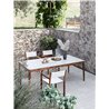 copy of Outdoor Wooden Chair with Armrests - Pipe