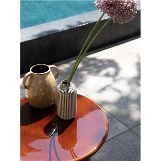 Glazed Ceramic Servant Table - Panarea | Atmosphera