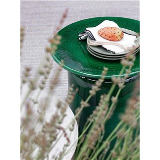 Glazed Ceramic Servant Table - Panarea | Atmosphera