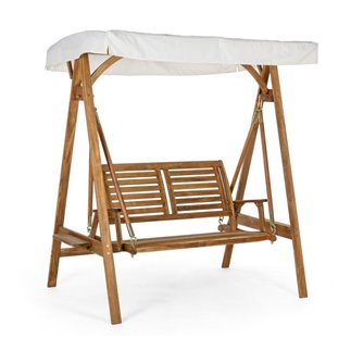 Wooden Outdoor Rocking Chair - Norma | Bizzotto