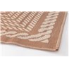 Rectangular Rug beige back